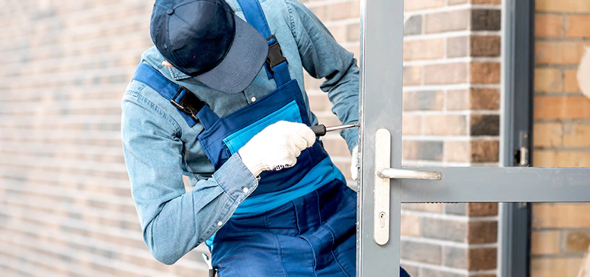 Pivot Storefront Door Locks Installation in Sausalito, California